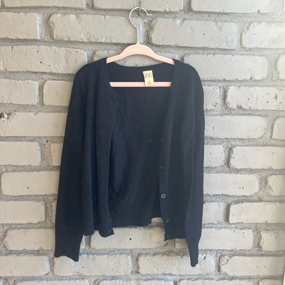 Harper Canyon Girl's Cardigan - Black (6)